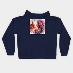 Angkor Wat Priestess Kids Hoodie